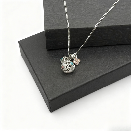 Hulu Necklace, 925 Sterling Silver Lucky Gourd Pendant, Minimalist Chinese Symbol Jewelry for Women