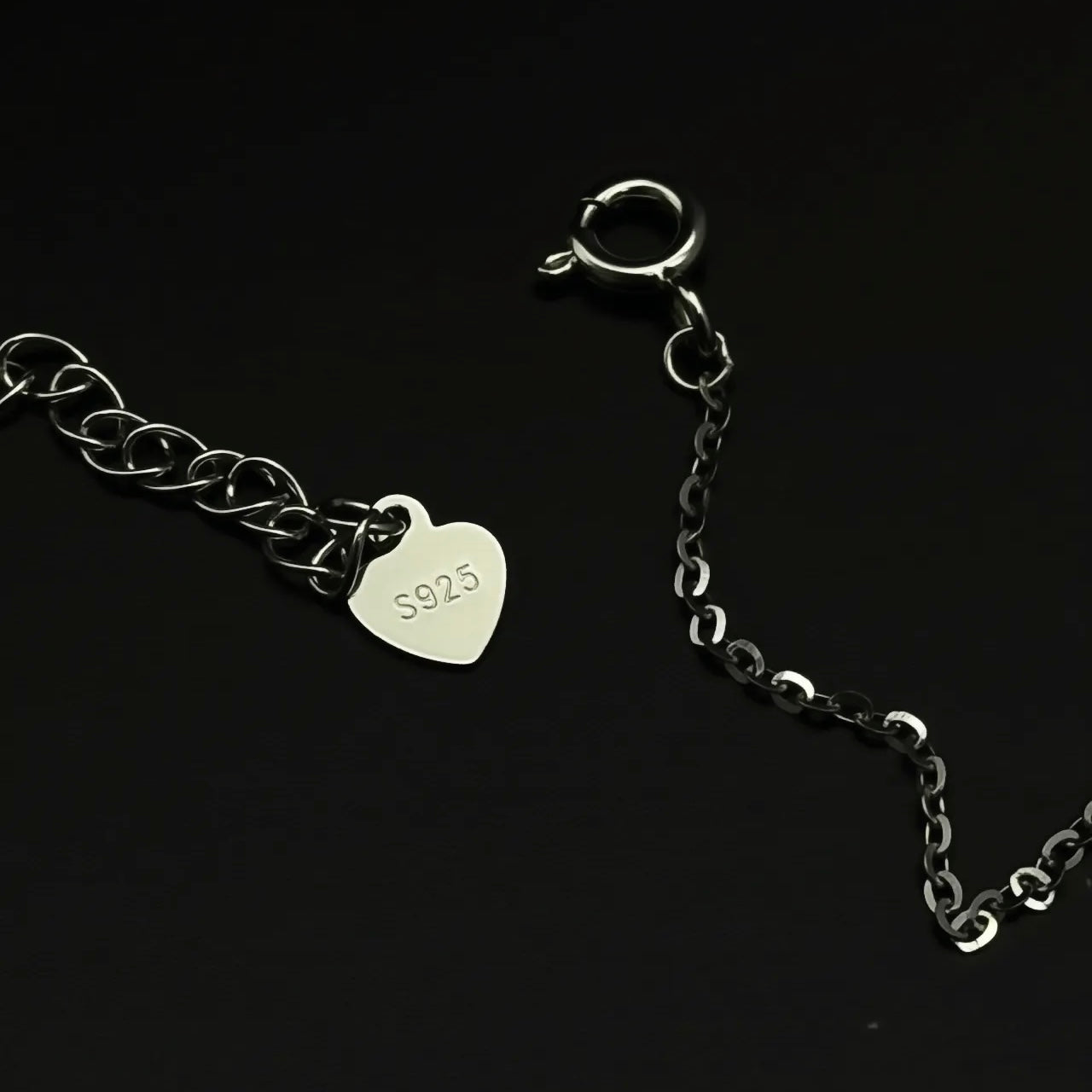 925 Sterling Silver Necklace for Women, Chinese Elegant Minimalist Pendant, Dainty Everyday Jewelry